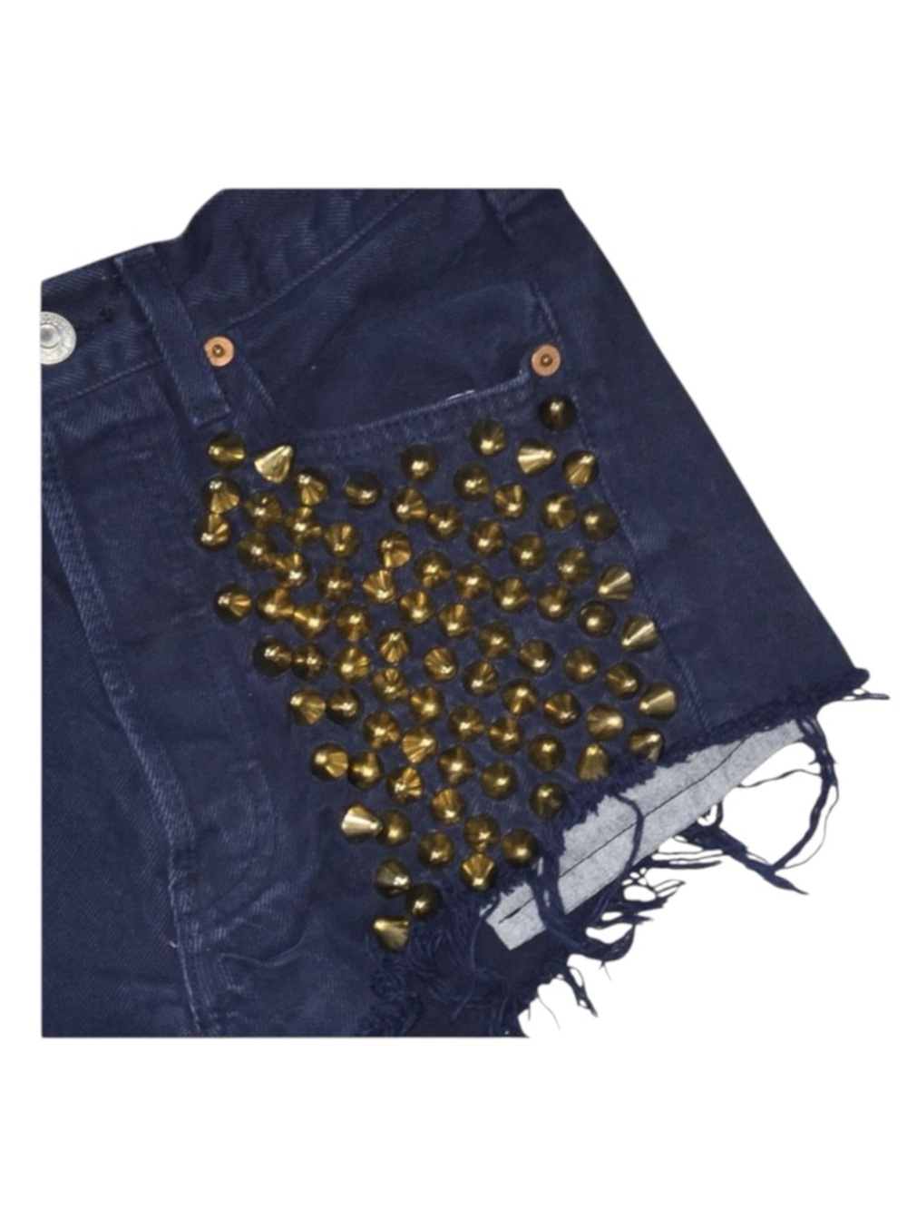 RP 4 LF ➢ Rihanna‘s Ragged Priest ➢ Levi's® Red Tab 501’s® ➢ Stud Cutoffs Shorts - Picture 6 of 16